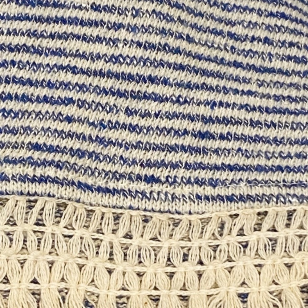 MAVEN WEST Fringe Striped Top - Picture 7 of 11